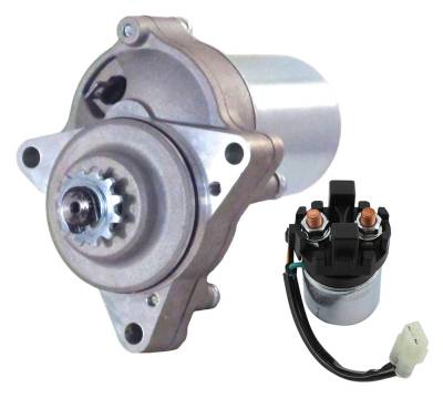 Rareelectrical - New 12V Starter & Relay Kit Compatible With Honda Atv Trx90