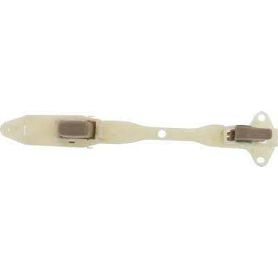 Rareelectrical - Left Rear Interior Door Handle Compatible With 1998-2003 Toyota Sienna Beige With Lock Button