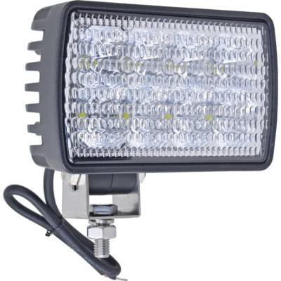 Rareelectrical - Led Flood Work Light 24W 1800 Lumens 8-Led Rectangular