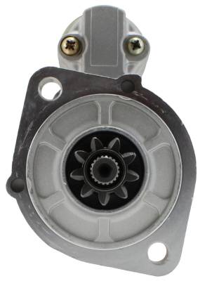 Rareelectrical - Starter Compatible With Kubota Mitsubishi M8200sdnbf M8200dt-F Utility Tractor 12V 9T Plgr