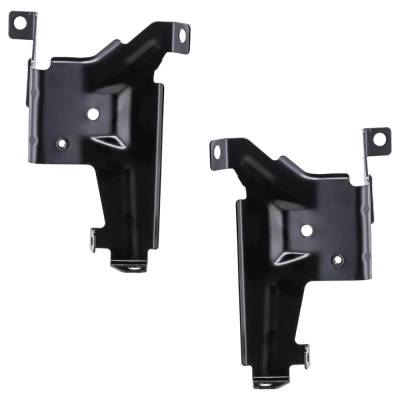 Rareelectrical - New Front Left Outer And Front Right Outer Bumper Bracket Compatible With Gmc Sierra 2500 Hd Sle 8
