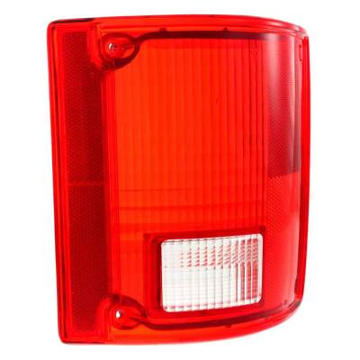 Rareelectrical - New Right Passenger Side Tail Light Lens Compatible With 1979-1986 Chevrolet C1500 Base Pickup Truck