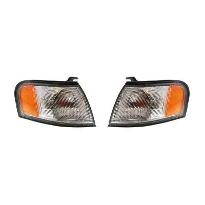 Rareelectrical - New Pair Of Parking Lights Compatible With Nissan 200Sx 1995-1998 Ni2520113 26120-1M325 261251M325