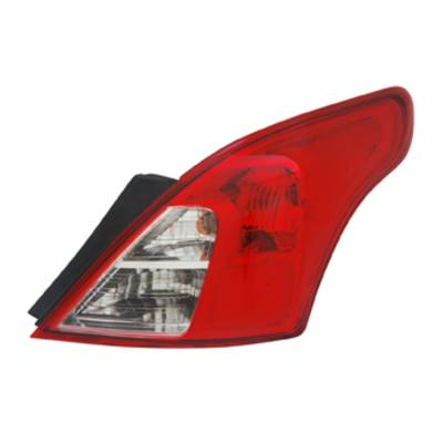 Rareelectrical - New Right Tail Light Compatible With Nissan Versa Sedan 2012-2015 Ni2801194 26550-3An0a 265503An0a