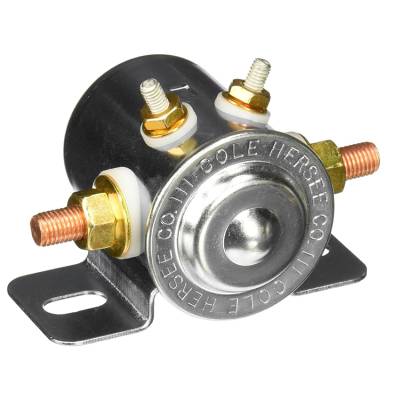 Rareelectrical - New Cole Hersee Continuous 12 Volt 4 Terminals Solenoid Compatible With 1114223 1114534 52-307P