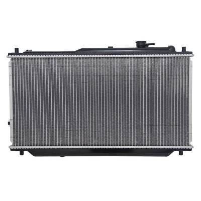 Rareelectrical - Radiator Compatible With 1998-2001 Kia Sephia 1.8L L4 2000-2004 Kia Spectra 1.8L 2.0L Downflow With