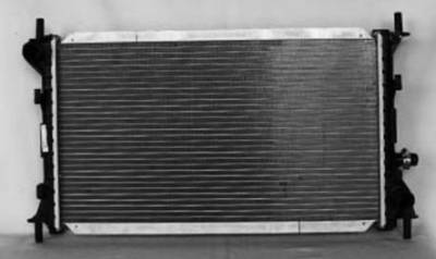 Rareelectrical - New Radiator Compatible With 2000-2004 Ford Focus 2.0L L4 1989Cc Automatic Transmission Crs
