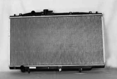 Rareelectrical - New Radiator Assembly Compatible With Honda 03-07 Accord 3.0L V6 2977Cc 2997Cc 183 Cid Ho3010191