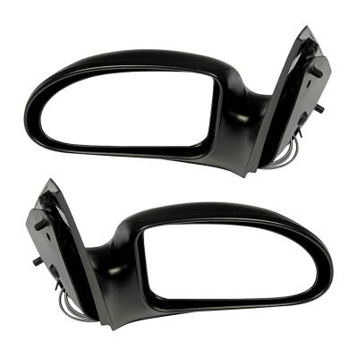 Rareelectrical - New Left Driver & Right Passenger Side Door Mirror Compatible With 2000-2002 Ford Focus Power