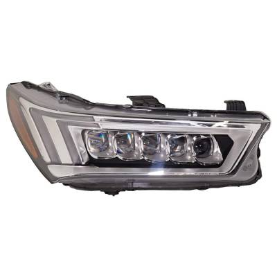 Rareelectrical - New Right Led Headlight Compatible With Acura Mdx Sport Hybrid Sport Utility 4 Door 3.0L 2017 2018