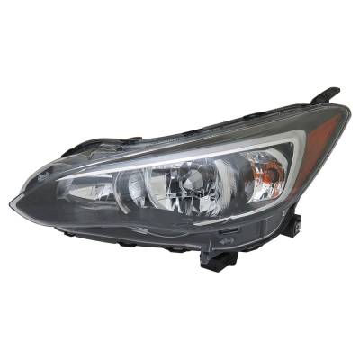 Rareelectrical - New Left Halogen Headlight Compatible With Subaru Impreza Base Hatchback 4 Door 2.0L 2017 2018 2019