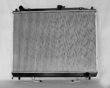 Rareelectrical - New Radiator Assembly Compatible With Mitsubishi 01-02 Montero 3.5L V6 3497Cc 215 Cid Mi3010192 2266