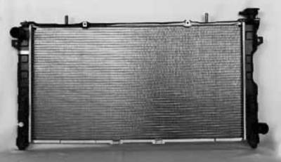 Rareelectrical - New Radiator Compatible With 2002-2003 Chrysler Voyager 2001-2004 Dodge Caravan 2.4L L4 2429Cc