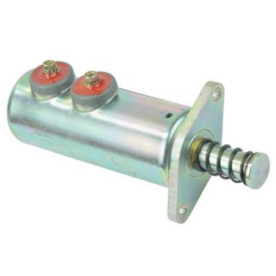 Rareelectrical - Fuel Shut-Off Solenoid 24V 2-Terminal Intermittent Duty Compatible With Caterpillar 3208 3412 Diesel