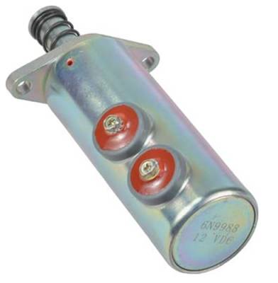 Rareelectrical - Fuel Shut-Off Solenoid 12V 2-Terminal Intermittent Duty Compatible With Caterpillar 3208 V8 Diesel