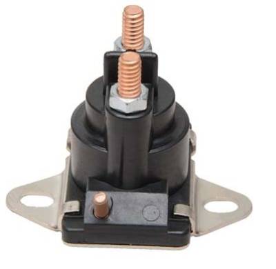 Rareelectrical - Solenoid Compatible With Toro 48-1020, 48 OEM 12 1/4-20 8-32 Stud Terminals Are At 90 Degrees To