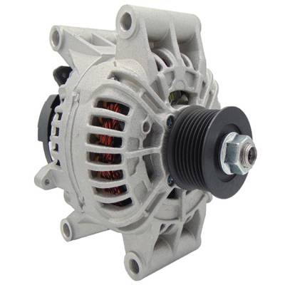 Rareelectrical - New 12V 200A Alternator Internal Regulator J180 Mount 8-Groove Self-Excited Compatible With Daf