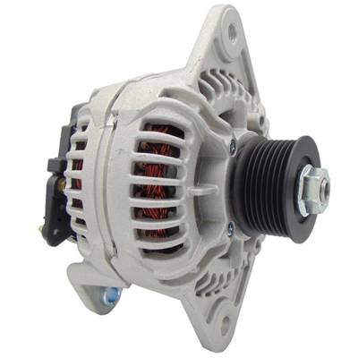 Rareelectrical - New 12V 200A Alternator J180 Mount Internal Regulator 8-Groove Pulley Compatible With Daf Leyland