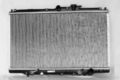 Rareelectrical - New Radiator Compatible With 1998-2002 Honda Accord 2.3L L4 2254Cc Automatic Transmission