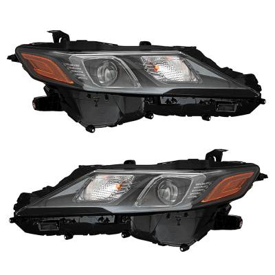 Rareelectrical - New Led Headlights Compatible With Toyota Camry Hybrid Se Sedan 2021 By Part Number 81110-06F60