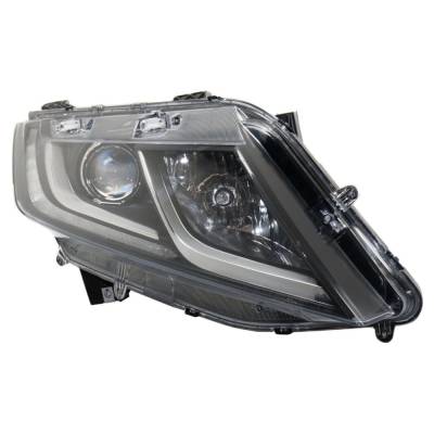 Rareelectrical - New Right Halogen Headlight Compatible With Honda Odyssey Ex-L Mini Passenger Van 4 Door 3.5L 2018