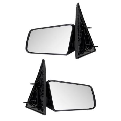 Rareelectrical - New Direct Fit Left Driver & Right Passenger Side Door Mirror Compatible With 1994-2003 Chevrolet