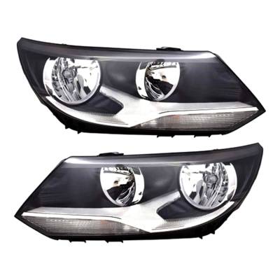 Rareelectrical - New Headlight Compatible With Volkswagen Tiguan Trendline Plus Sport 2017-2018 By Part Number