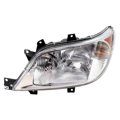 Rareelectrical - New Drivers Halogen Headlight Compatible With Dodge Sprinter 2500 3500 2003-2006 By Part Number