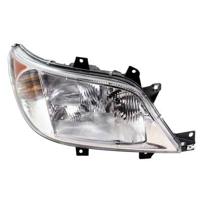 Rareelectrical - New Right Halogen Headlight Compatible With Dodge Sprinter 2500 Base Cab & Chassis 2003-2006 By Part