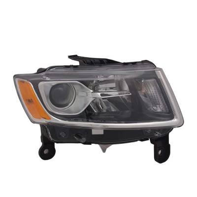Rareelectrical - New Right Headlight Compatible With Jeep Grand Cherokee 3.0L 3.6L 2014-2016 68110996Af Ch2503247