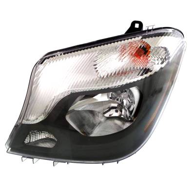 Rareelectrical - 2014-2018 Mercedes-Benz Sprinter 2500 3500 Left Driver Halogen Headlamp Compatible With Cargo