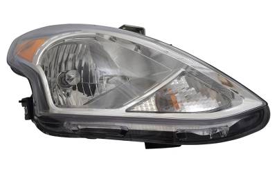 Rareelectrical - New Left Headlight Compatible With Nissan Versa Sedan 2015 2016 26010-9Kk0a Ni2503230 26060-9Kk0a