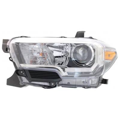 Rareelectrical - New Left Headlights Compatible With Toyota Tacoma Extended Trd Off-Road Sport Sr5 Crew Cab Pickup