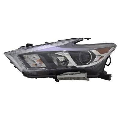 Rareelectrical - New Left Headlight Compatible With Nissan Maxima Advance Sr S Sl Sv Sedan 2016 26060-4Rf0a Ni2502235