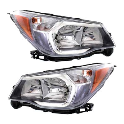 Rareelectrical - New Halogen Headlight Compatible With Subaru Forester Sport Utility 2014-2016 By Part Number