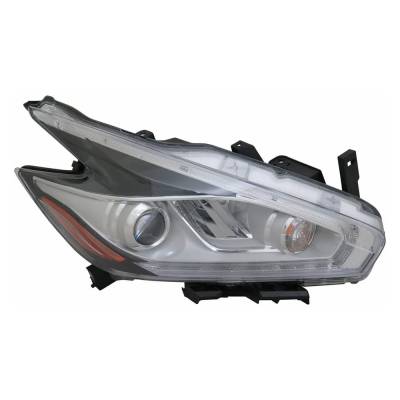 Rareelectrical - New Right Headlights Compatible With Nissan Murano Platinum Sport Utility 4-Door 2015 2016 2017 2018