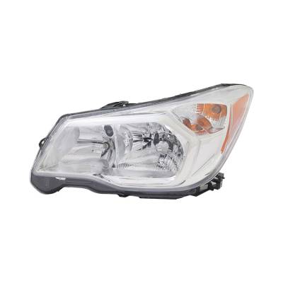 Rareelectrical - Halogen Left Headlight Compatible With 2014-2016 Subaru Forester 2.5I Premium 2.5I Limited Touring