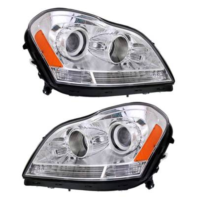 Rareelectrical - New Halogen Headlight Compatible With Mercedes-Benz Gl350 Sport 2010-2012 By Part Number