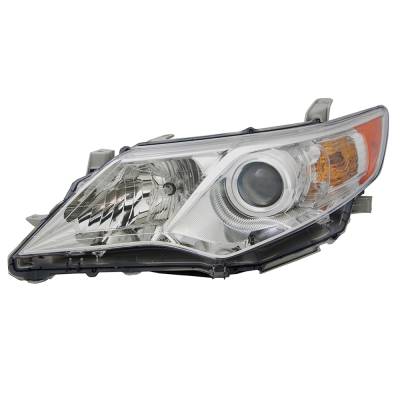Rareelectrical - New Left Halogen Headlight Compatible With Toyota Camry Hybrid Le Sedan 4 Door 2012 2013 2014 By