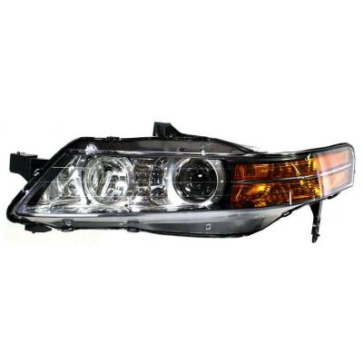Rareelectrical - New Left Hid Headlight Compatible With Acura Tl Base 3.2L V6 Gas 2007 By Part Number 33151-Sep-A22