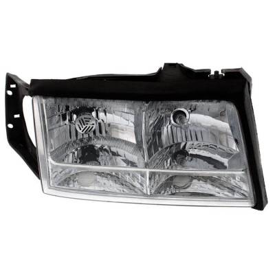Rareelectrical - New Right Headlight Compatible With Cadillac Deville D'elegance Sedan 4.6L 1997 1998 1999 By Part