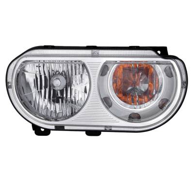 Rareelectrical - New Right Halogen Headlight Compatible With Dodge Challenger Coupe 2008-2014 By Part Number