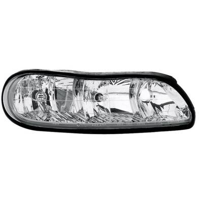 Rareelectrical - New Right Headlight Compatible With Chevrolet Malibu Base Ls 3.1L Base Lx 2.4L 1997 1998 1999 2000