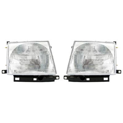 Rareelectrical - New Headlight Compatible With Toyota Tacoma Rwd 1999-2000 By Part Number 81110-04090 8111004090