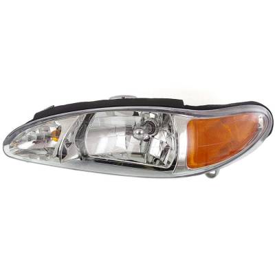 Rareelectrical - New Driver Side Headlight Compatible With Ford Escort Wagon 1997-1999 By Part Number Xs4z-13008-Ba