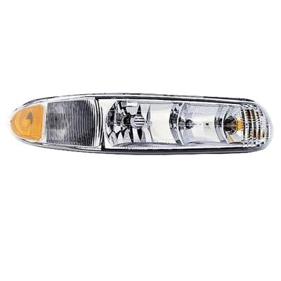 Rareelectrical - New Right Headlight Compatible With Buick Regal Lse Gse Sedan 2000 By Part Number 19244638