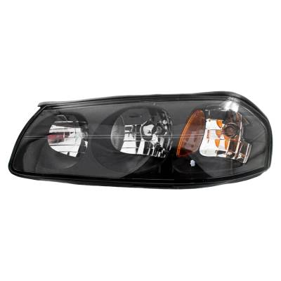 Rareelectrical - New Left Headlight Compatible With Chevrolet Impala Base Sedan 2000 2001 2002 2003 2004 By Part