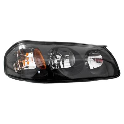 Rareelectrical - New Right Headlight Compatible With Chevrolet Impala Base Sedan 2000 2001 2002 2003 2004 By Part