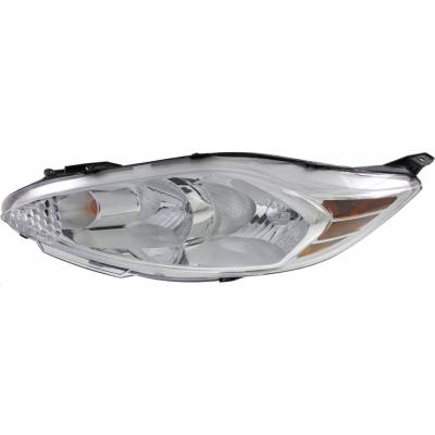 Rareelectrical - New Left Headlights Compatible With Ford Fiesta S Se Ses Sel Titanium Sedan Hatchback 1.6L 2011 2012