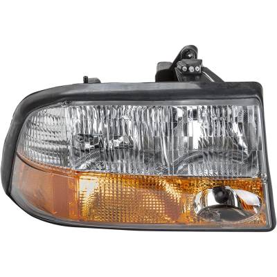 Rareelectrical - New Right Headlights Compatible With Gmc Sonoma Sl Sle Sls Crew Extended Standard Cab Pickup 2.2L